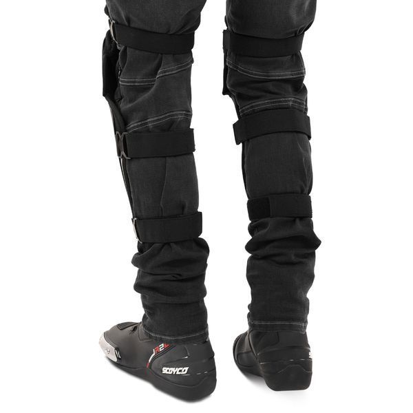 Комплект мотозахисту наколінники та налокітники PRO-BIKER P32 чорний P32 фото