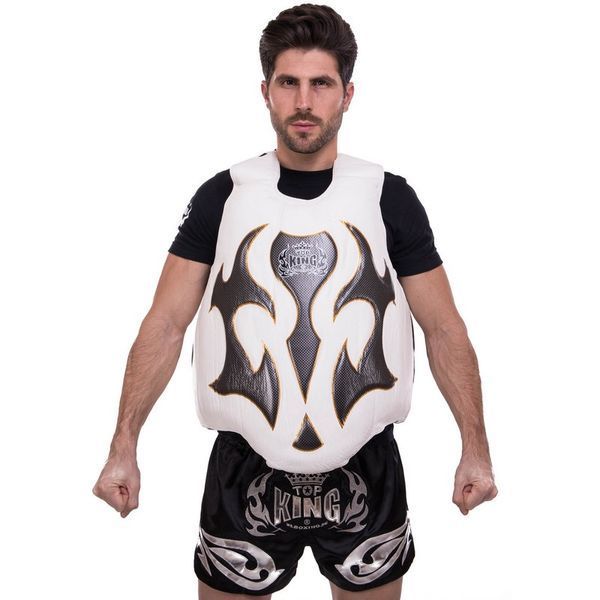 Жилет защитный для тайского бокса и кикбоксинга TOP KING Empower Creativity TKBDEM-01-SV S-XL цвета в ассортименте M TKBDEM-01-SV фото