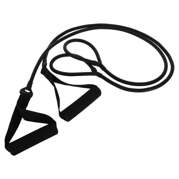 Эспандер трубчатый с ручками и лямками для ног BODY SHAPER SP-Sport 10046 черный 10046 фото