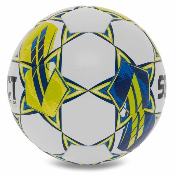М'яч футбольний SELECT TALENTO DB V23 TALENTO-4WY №4 білий-жовтий TALENTO-4WY фото