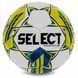 М'яч футбольний SELECT TALENTO DB V23 TALENTO-4WY №4 білий-жовтий TALENTO-4WY фото 1