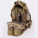 Міцний військовий рюкзак 40л Multicam з MOLLE (Cordura 600D) ws73449 фото 8