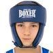 Шлем боксерский открытый с усиленной защитой макушки искусственная кожа BOXER 2030-N M-L цвета в ассортименте L 2030-N фото 13