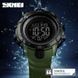 Часы наручные мужские SKMEI 1475AG ARMY GREEN, брендовые мужские часы, часы для мужчины. Цвет: зеленый ws18875 фото 5