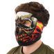 Маска лицьова вітрозахисна креативна термонавушники SP-Sport MS-4344-3 Red Evil Skull чорний MS-4344-3 фото 2