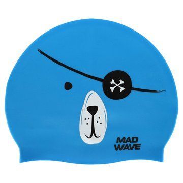 Шапочка для плавания силиконовая юниорская MadWave Junior PIRATE M057312 цвета в ассортименте M057312 фото