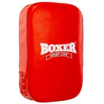 Макивара Прямая тренировочная для отработки ударов кожаная BOXER 1019-02 45х30х10см 1шт цвета в ассортименте 1019-02 фото