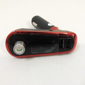 FM Трансмиттер в машину SmartUS G11 BT ФМ модулятор автомобильный. Цвет: красный ws96453-1 фото