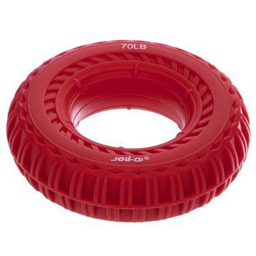 Эспандер кистевой кольцо JELLO JLA470-70LB 1шт o8см нагрузка 31кг красный JLA470-70LB фото