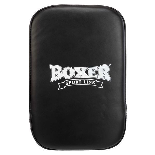 Макивара Прямая тренировочная для отработки ударов кожаная BOXER 1019-02 45х30х10см 1шт цвета в ассортименте 1019-02 фото