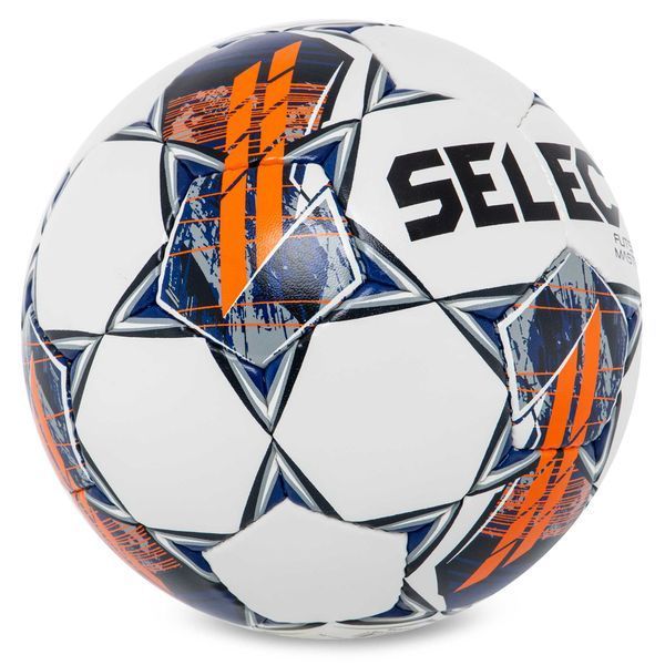 Мяч для футзала SELECT FUTSAL MASTER FIFA BASIC V22 Z-MASTER-WOR №4 белый-оранжевый Z-MASTER-WOR фото