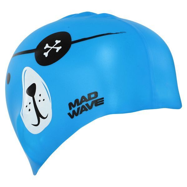 Шапочка для плавания силиконовая юниорская MadWave Junior PIRATE M057312 цвета в ассортименте M057312 фото