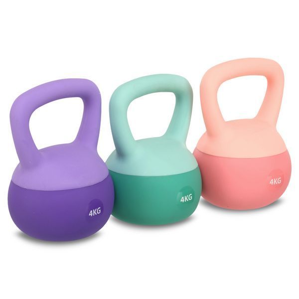 Гиря м'яка SP-Sport SOFT KETTLEBELL FI-0122-4 вага 4кг кольори в асортименті FI-0122-4 фото