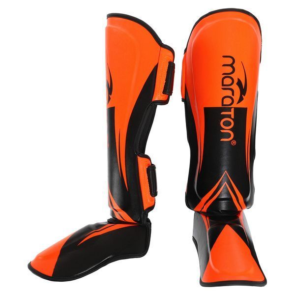 Защита голени и стопы Муай Тай, ММА, Кикбоксинг REXION MARATON BO-9321 S-XL цвета в ассортименте S BO-9321 фото