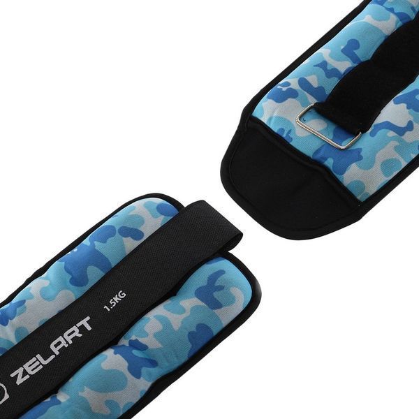 Утяжелители-манжеты для рук и ног Zelart TA-7819-1_5 вес 2x1,5кг цвета в ассортименте TA-7819-1_5 фото