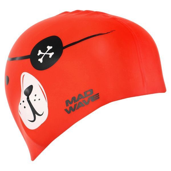 Шапочка для плавания силиконовая юниорская MadWave Junior PIRATE M057312 цвета в ассортименте M057312 фото