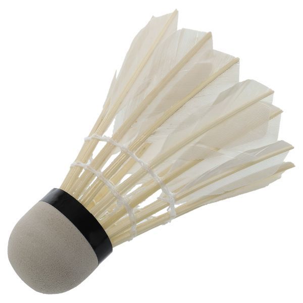 Воланы для бадминтона перьевые 12штук FOX B305 белый B305 фото