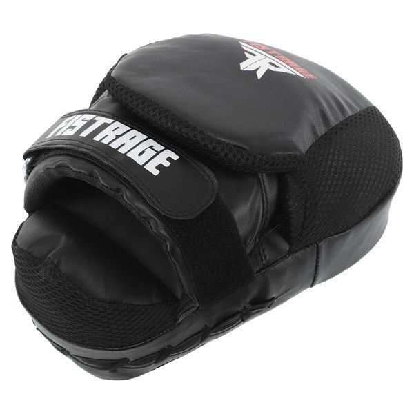 Лапа боксерская изогнутая тренировочная FLEX FISTRAGE Pro Series Advanced VL-8278 25x20x10см 2штуки черный-белый VL-8278 фото