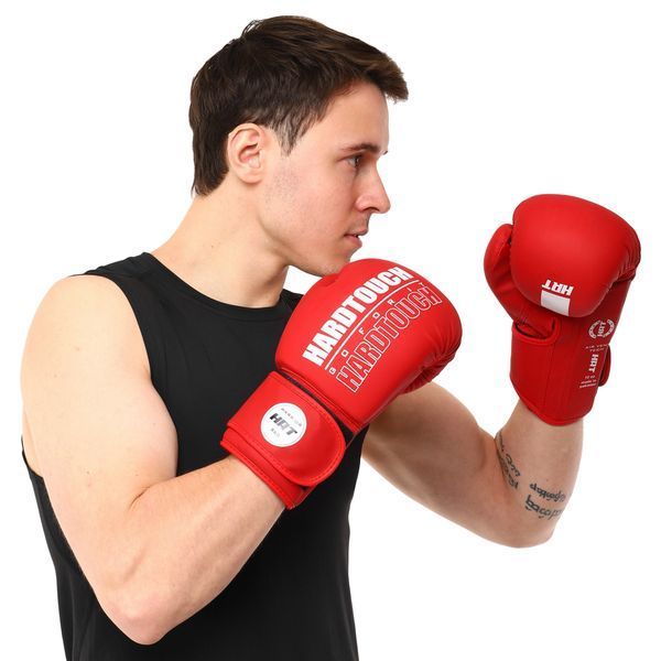 Боксерські рукавиці HARD TOUCH BO-4436 10-14 унцій кольори в асортименті 12 унції BO-4436 фото
