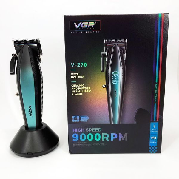Акумуляторна машинка для стрижки VGR V-270 ws57556 фото
