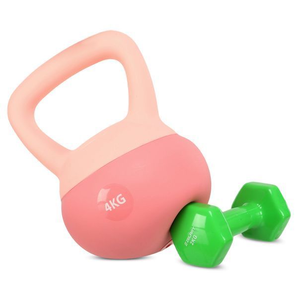 Гиря м'яка SP-Sport SOFT KETTLEBELL FI-0122-4 вага 4кг кольори в асортименті FI-0122-4 фото