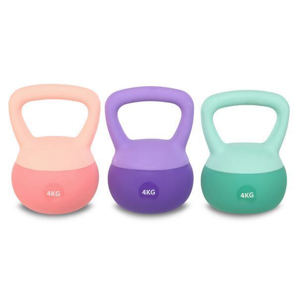 Гиря м'яка SP-Sport SOFT KETTLEBELL FI-0122-4 вага 4кг кольори в асортименті FI-0122-4 фото