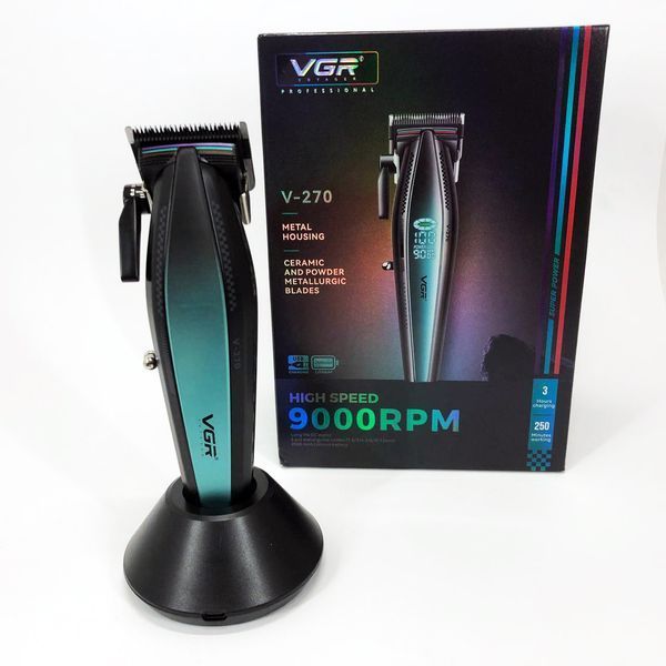 Акумуляторна машинка для стрижки VGR V-270 ws57556 фото