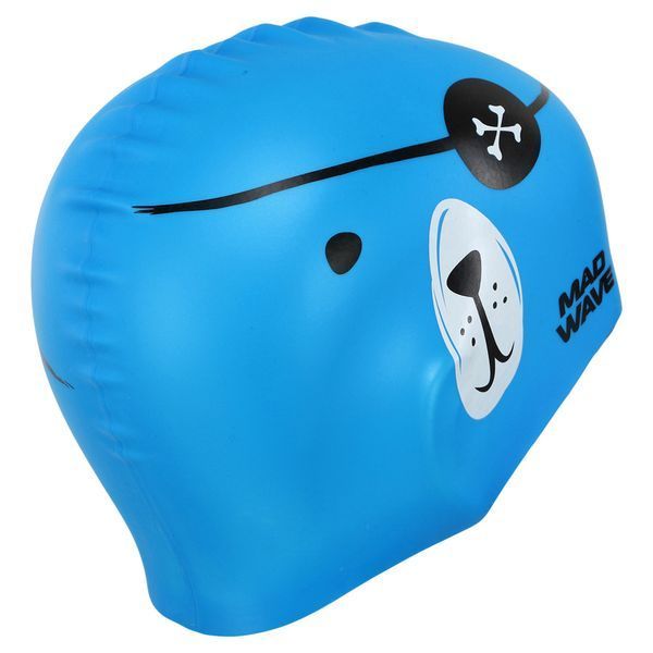 Шапочка для плавания силиконовая юниорская MadWave Junior PIRATE M057312 цвета в ассортименте M057312 фото