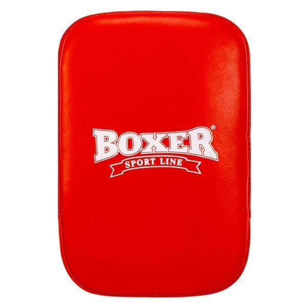 Макивара Прямая тренировочная для отработки ударов кожаная BOXER 1019-02 45х30х10см 1шт цвета в ассортименте 1019-02 фото
