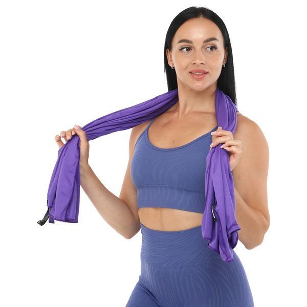 Рушник спортивний з мікрофібри в чохлі EVA CASE SPORTS TOWEL FRYFAST 4Monster T-EDT-80 40х80см кольори в асортименті T-EDT-80 фото