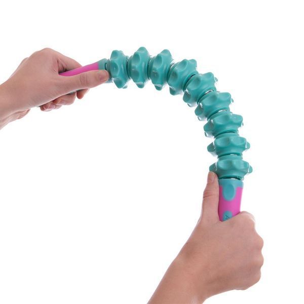 Массажер-палка роликовый антицеллюлитный 9 массажеров Massager Bar SP-Sport FI-2535 мятный FI-2535 фото