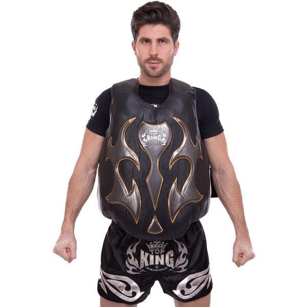 Жилет захисний для тайського боксу та кікбоксингу TOP KING Empower Creativity TKBDEM-01-SV S-XL кольори в асортименті S TKBDEM-01-SV фото
