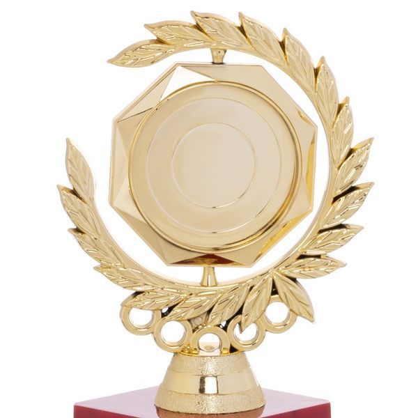 Фигура наградная эмблемоноситель SP-Sport Лавровый венок C-LC04 высота 17,5см золото C-LC04 фото