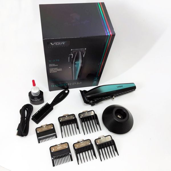 Акумуляторна машинка для стрижки VGR V-270 ws57556 фото