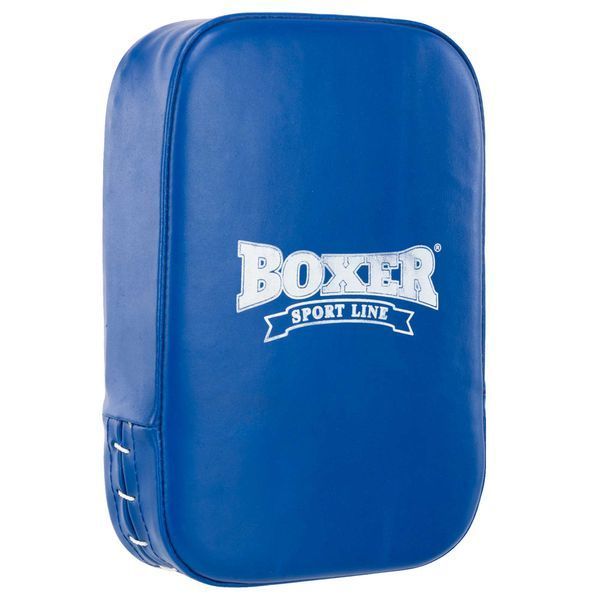 Макивара Прямая тренировочная для отработки ударов кожаная BOXER 1019-02 45х30х10см 1шт цвета в ассортименте 1019-02 фото