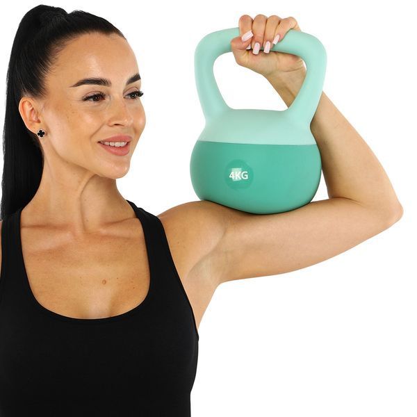 Гиря м'яка SP-Sport SOFT KETTLEBELL FI-0122-4 вага 4кг кольори в асортименті FI-0122-4 фото