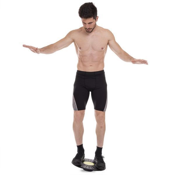 Диск балансировочный балансборд BALANCE BOARD Zelart FI-2581 38х8см черный-зеленый FI-2581 фото