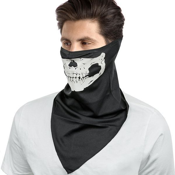 Шарф-маска (мультиповязка) со светящимся принтом SP-Sport SKULL MASK TY-0353 цвета в ассортименте TY-0353 фото