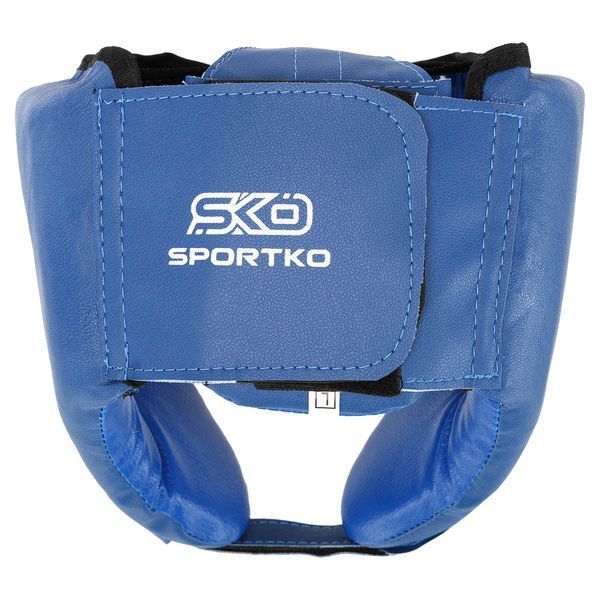 Шолом боксерський відкритий штучна шкіра SPORTKO OD1 M-XL кольори в асортименті M OD1 фото
