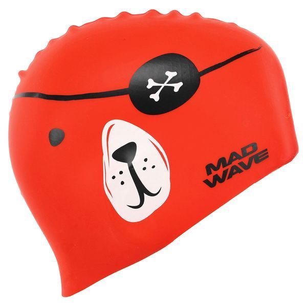 Шапочка для плавания силиконовая юниорская MadWave Junior PIRATE M057312 цвета в ассортименте M057312 фото