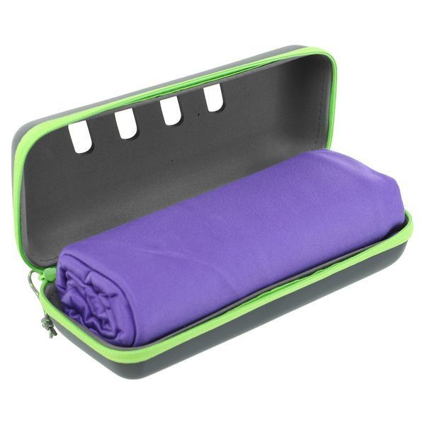 Рушник спортивний з мікрофібри в чохлі EVA CASE SPORTS TOWEL FRYFAST 4Monster T-EDT-80 40х80см кольори в асортименті T-EDT-80 фото