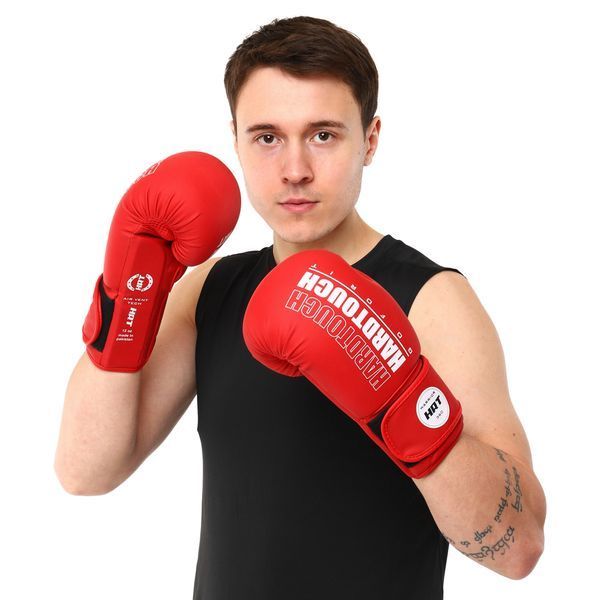 Боксерські рукавиці HARD TOUCH BO-4436 10-14 унцій кольори в асортименті 12 унції BO-4436 фото