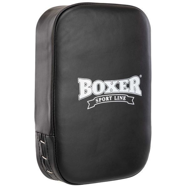 Макивара Прямая тренировочная для отработки ударов кожаная BOXER 1019-02 45х30х10см 1шт цвета в ассортименте 1019-02 фото
