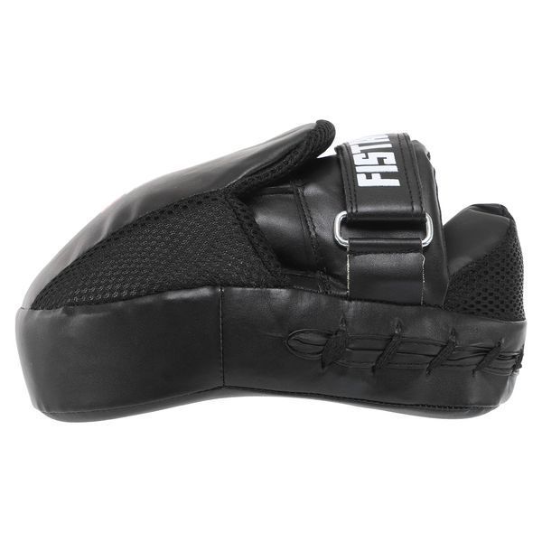 Лапа боксерская изогнутая тренировочная FLEX FISTRAGE Pro Series Advanced VL-8278 25x20x10см 2штуки черный-белый VL-8278 фото
