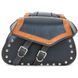 Кофры боковые для мотоцикла из экокожи Chopper BUOTAI H-17 2шт 49x30x15см черный H-17 фото 2