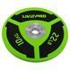 Бамперные диски полиуретановые Bumper Plates LiveUp LP8027-10 o50.5мм 10кг зеленый-черный LP8027-10 фото 1