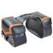 Кофры боковые для мотоцикла из экокожи Chopper BUOTAI H-17 2шт 49x30x15см черный H-17 фото 1