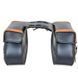 Кофры боковые для мотоцикла из экокожи Chopper BUOTAI H-17 2шт 49x30x15см черный H-17 фото 5