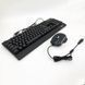 Клавиатура+мышка UKC с LED подсветкой от USB M-710, клавиатура игровая с подсветкой и мышкой ws13218 фото 5