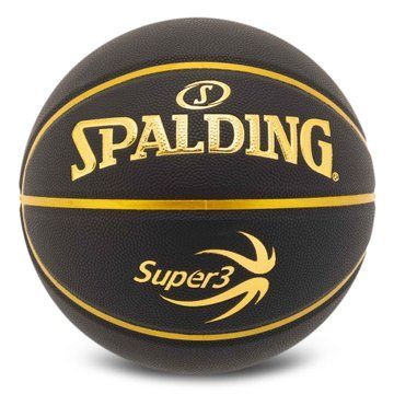 Мяч баскетбольный SPALDING SUPER3 77749Y размер 7 черный 77749Y фото